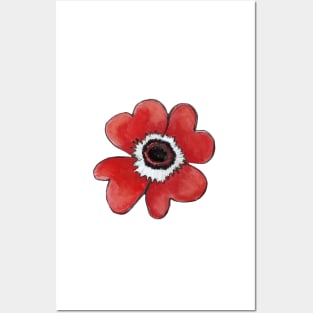 Anemone Hollandia Posters and Art